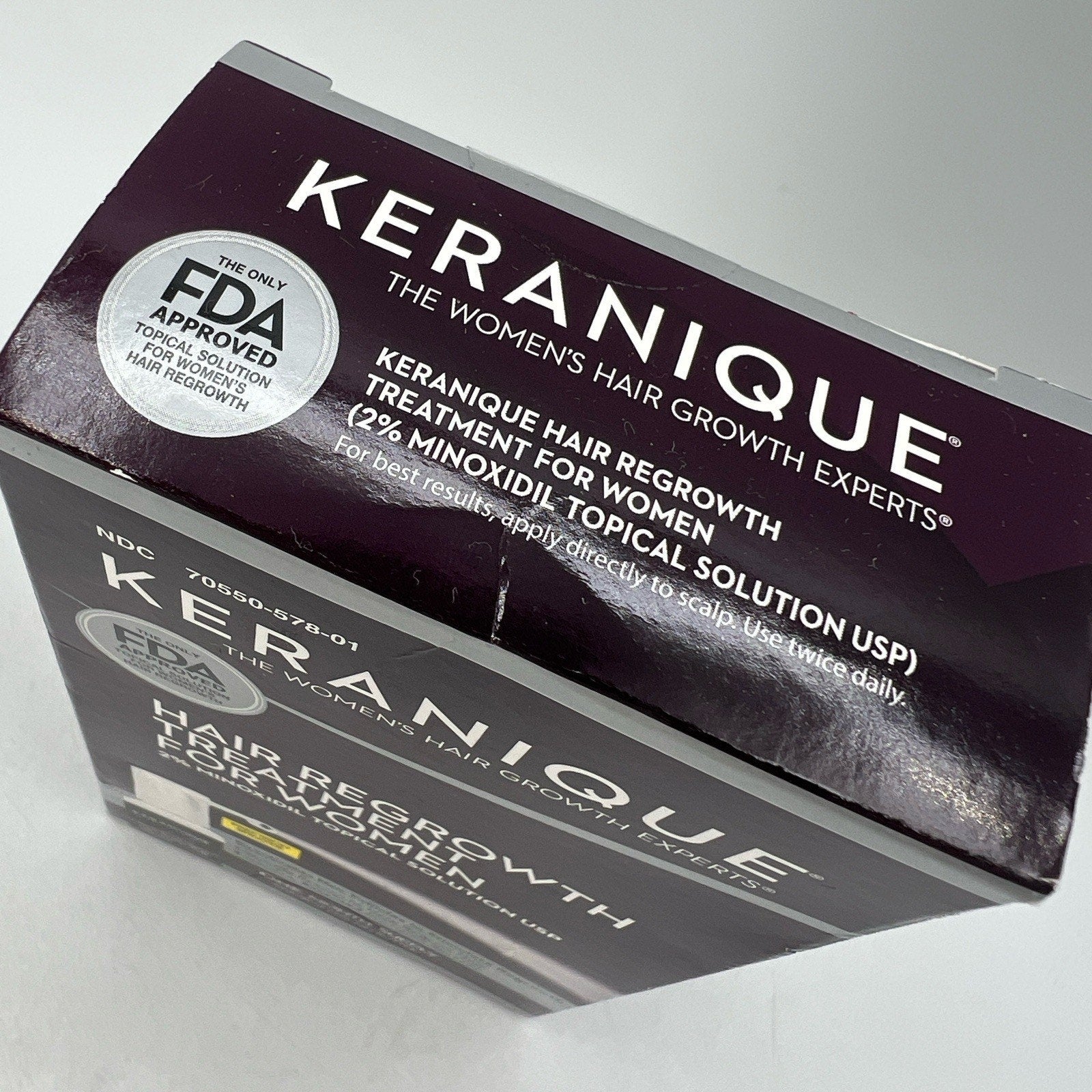 NEW Keranique Hair Regrowth Treatment 2% Minoxidil One Month Supply EXP 3/2024