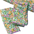 Lady Pepperell Cristina Floral Flower Power Green Purpler Comforter Shams Queen