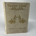 Faux Fake Book Storage Stash Box Library Safe Treasure Island Lined Gray Gold 8"