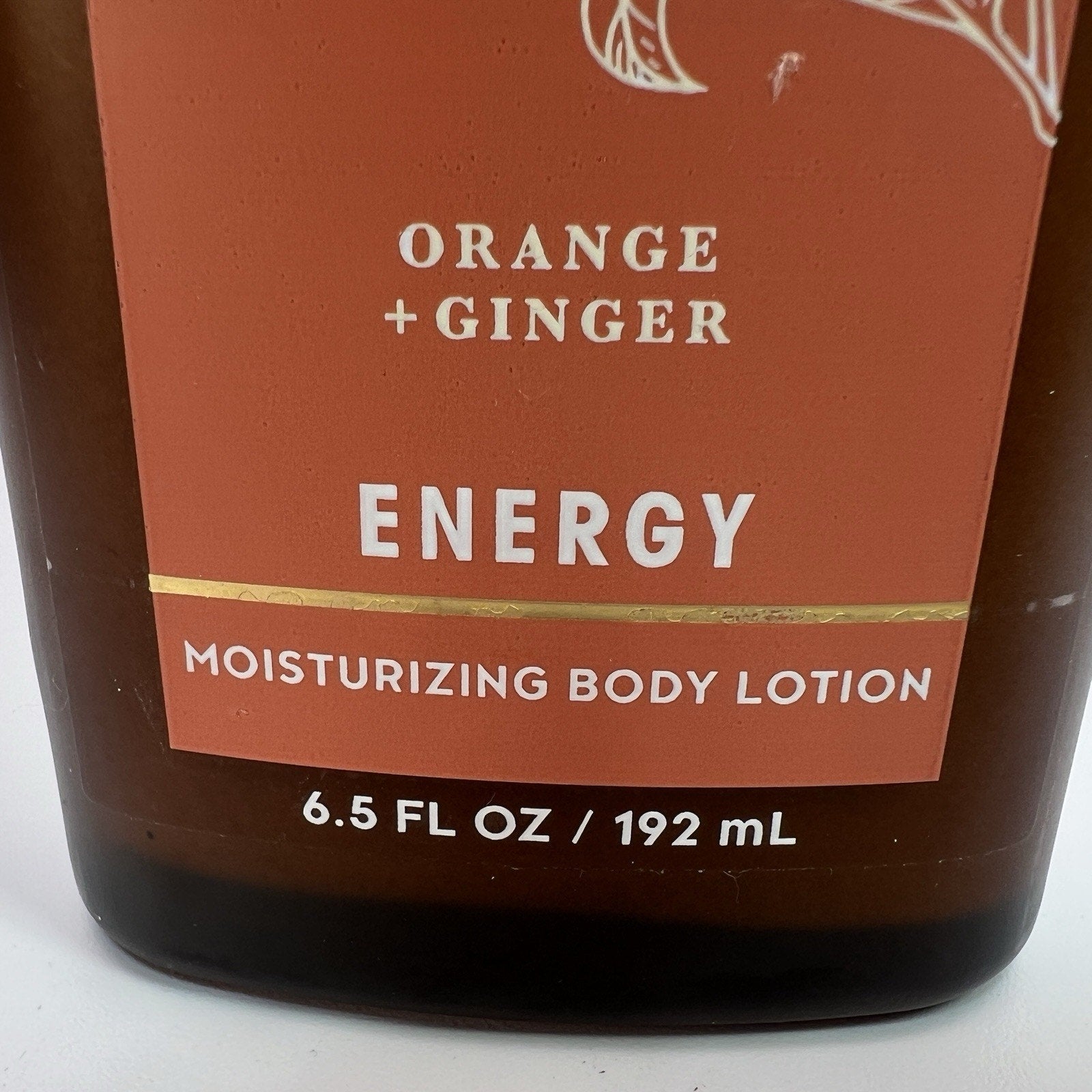 Bath & Body Works Aromatherapy Energy Orange Ginger Lotion 6.5 oz Discontinued
