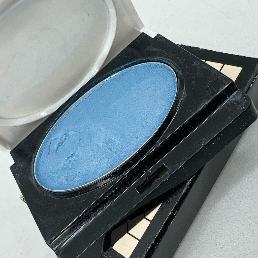 Avon Vtg 80s Coordinates Smooth Touch Powder Eyeshadow Seersucker Blue #23031