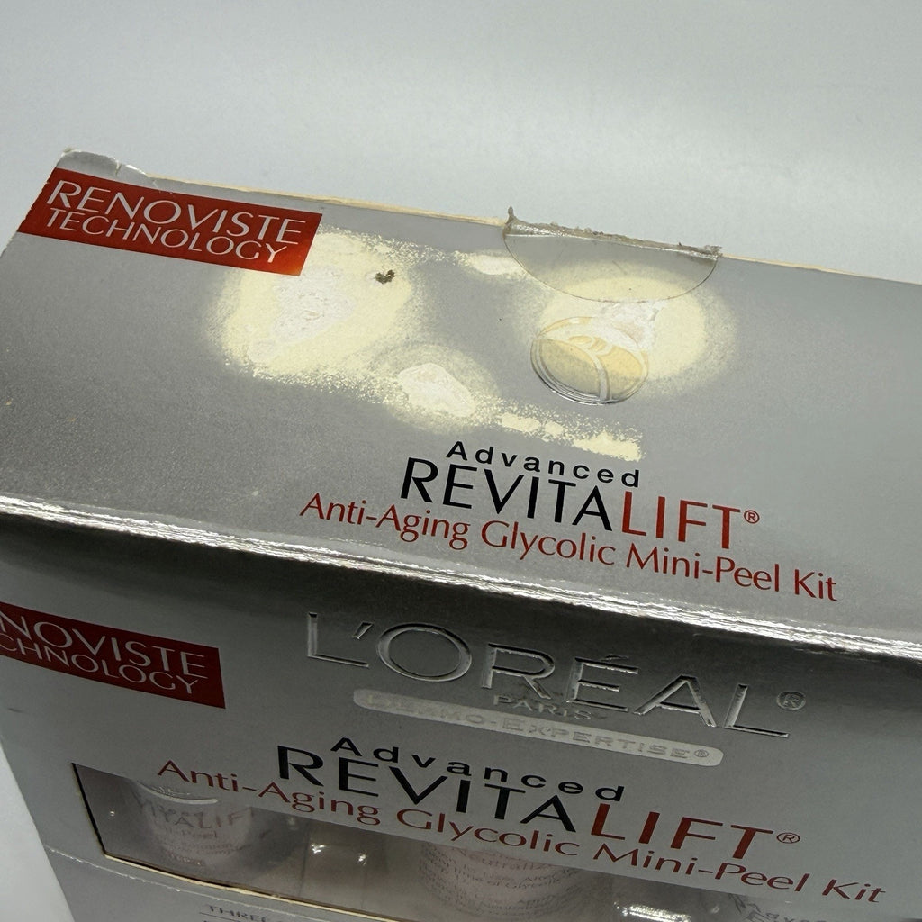 L'oreal Advanced REVITALIFT AntiAging Glycolic MiniPeel 3 Piece Kit