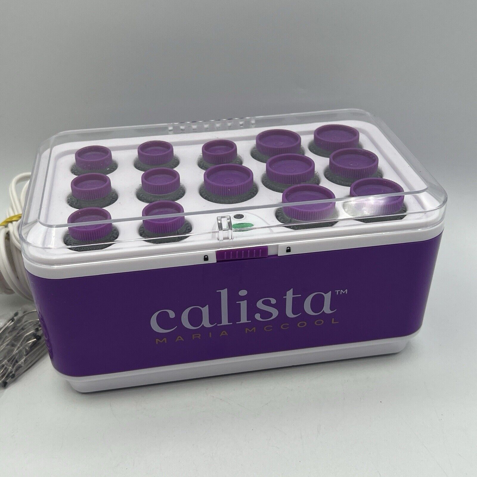 Set 14 Calista Magic Stylers Maria McCool Heated Self Grip Rollers Curlers VR770