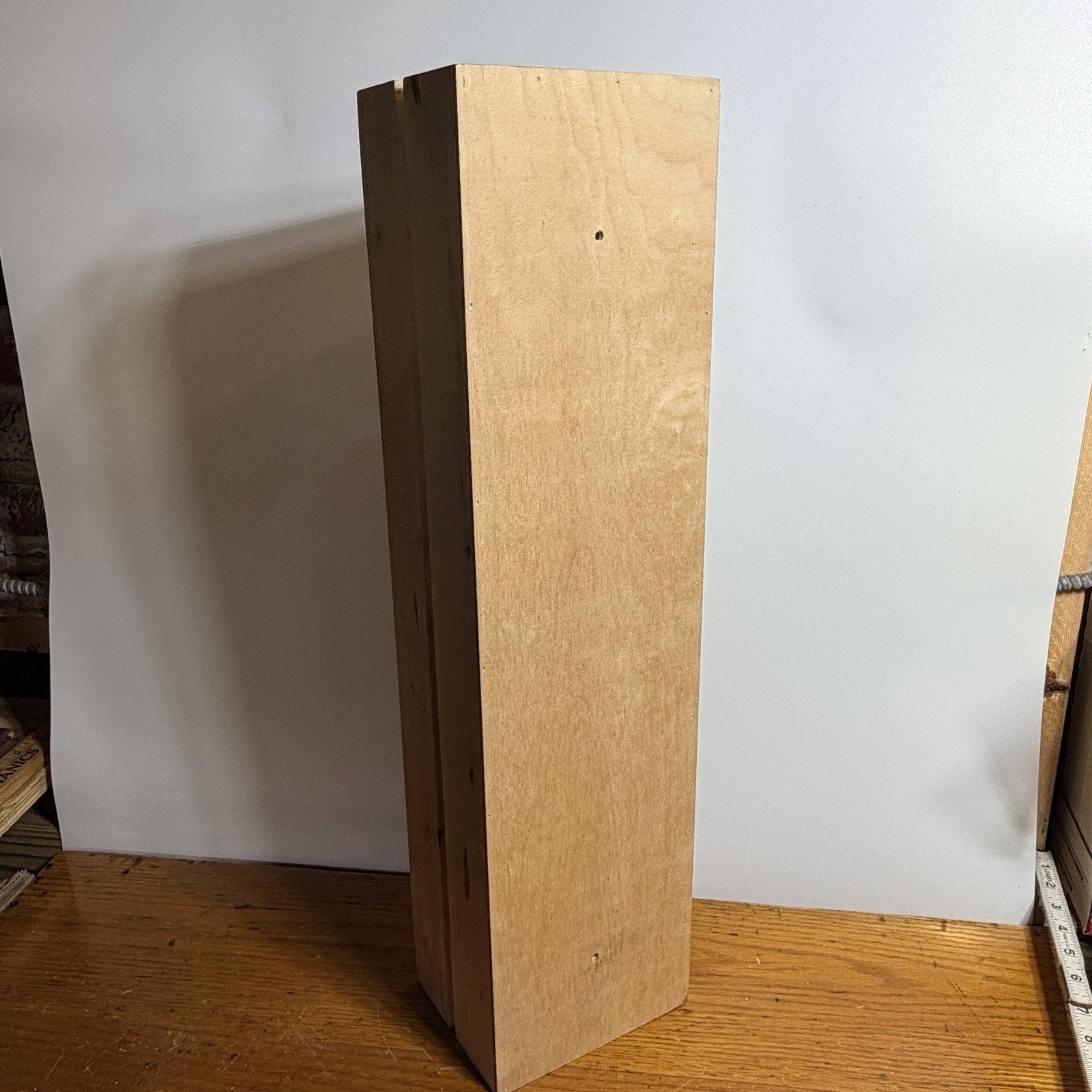 Ikea Boalt Wooden CD Storage Racks Stores 70 CDs 23" Inch Tall Light Wood