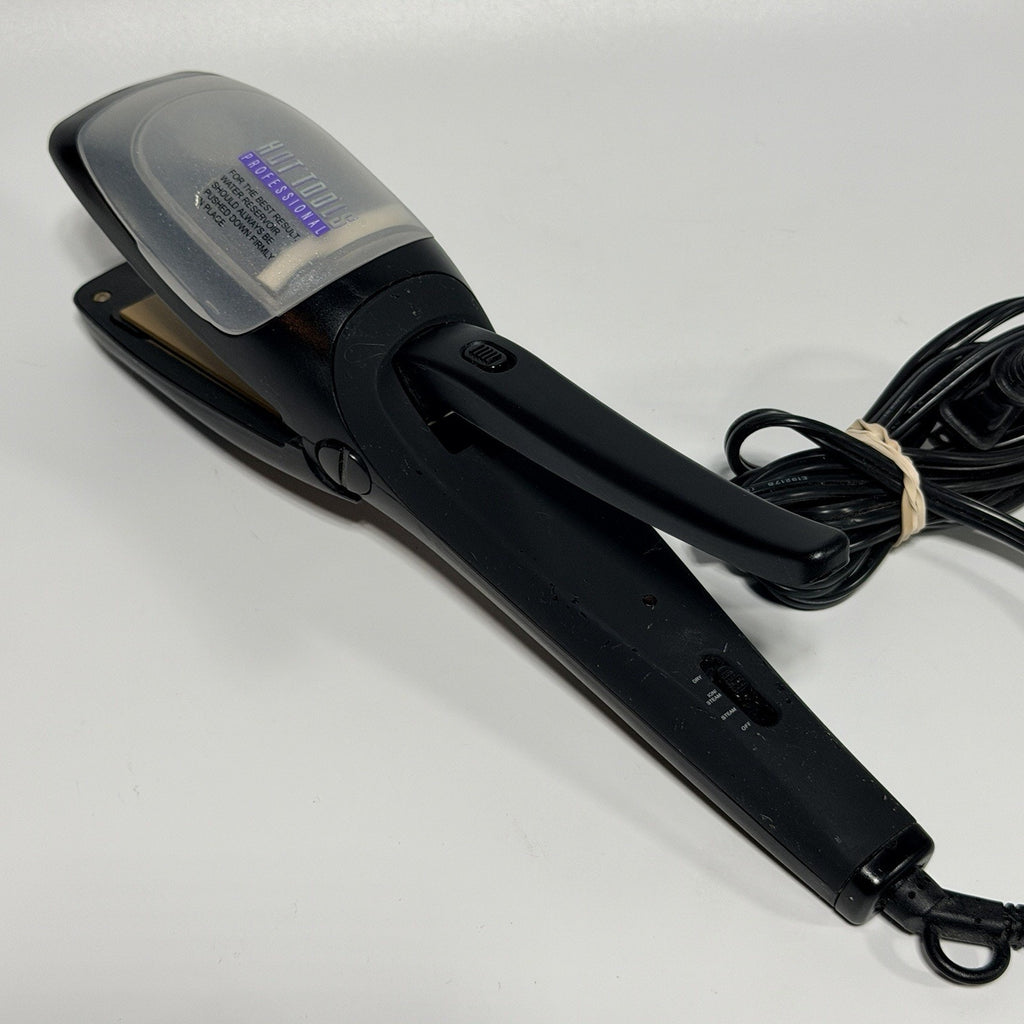Hot Tools Ceramic Ion Steam Flat Iron Model 1186 RARE