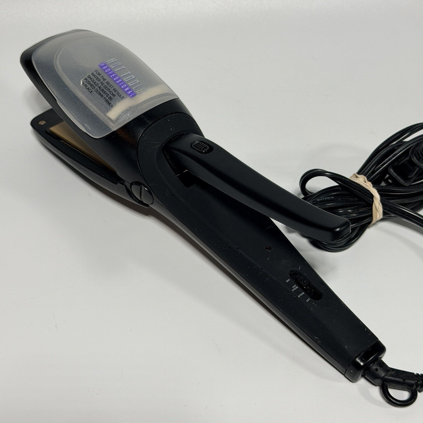 Hot Tools Ceramic Ion Steam Flat Iron Model 1186 RARE