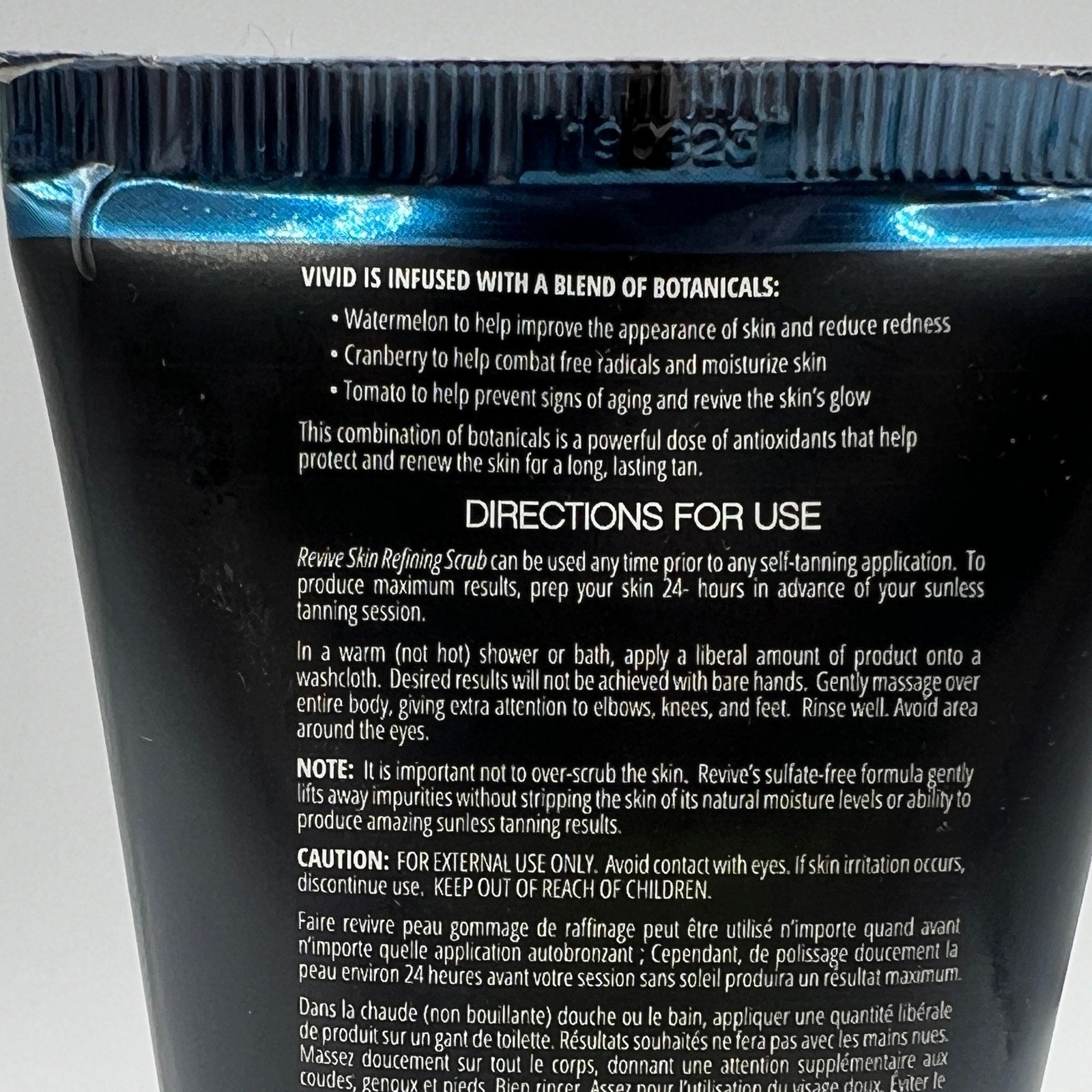 Norvell Vivid Revive Skin Exfoliating Scrub 5 oz