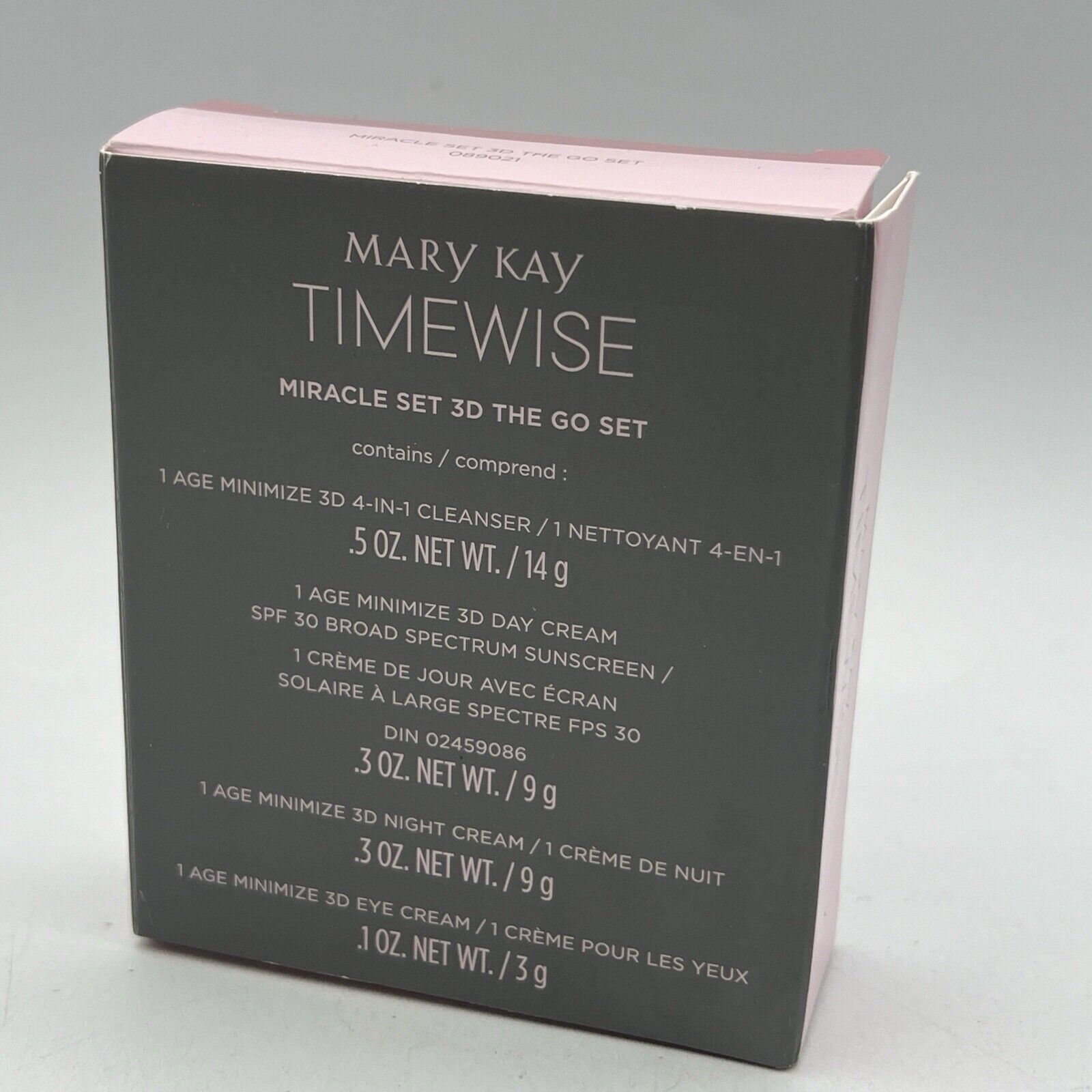 NEW Mary Kay Timewise Miracle Set The 3D Go Set Combination to Oily Exp. 07/22