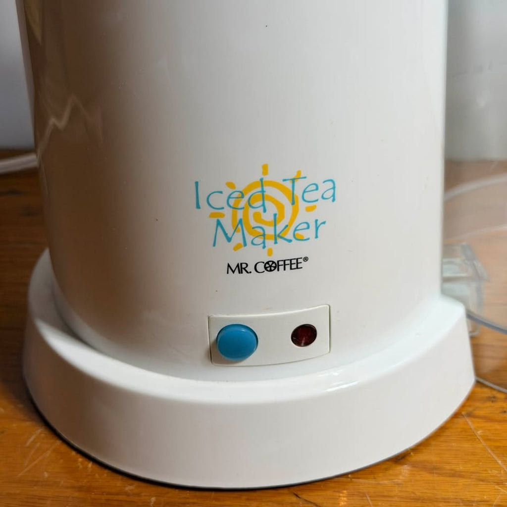 Mr. Coffee Iced Tea Maker with Pitcher TM3.5 Teal Green Blue Works