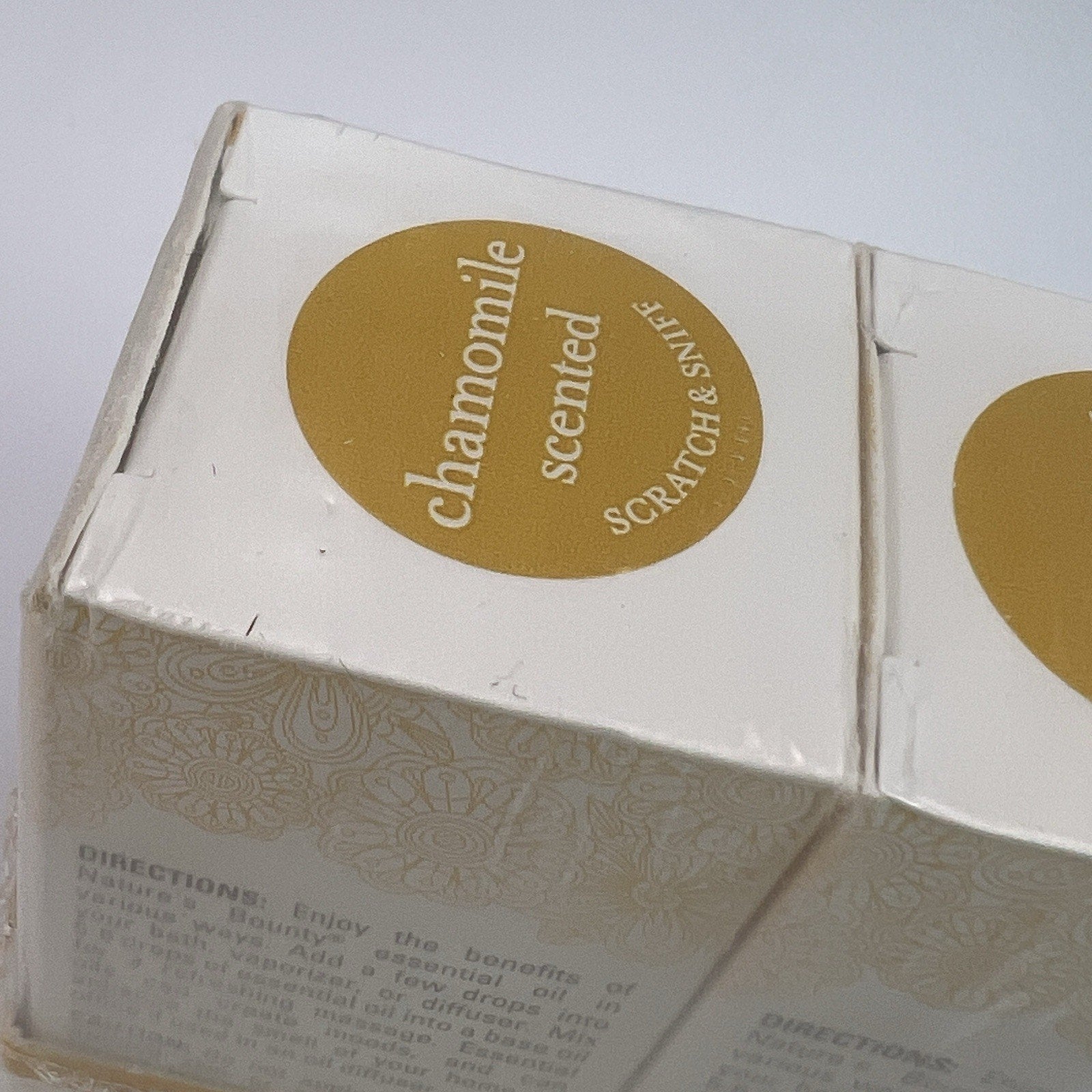 Lot 3 Nature’s Bounty Chamomile Aromatherapy Essential Oil 10ml NEW