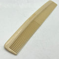 Vintage Lady Ace White Plastic Hair Comb 7" Salon Beauty