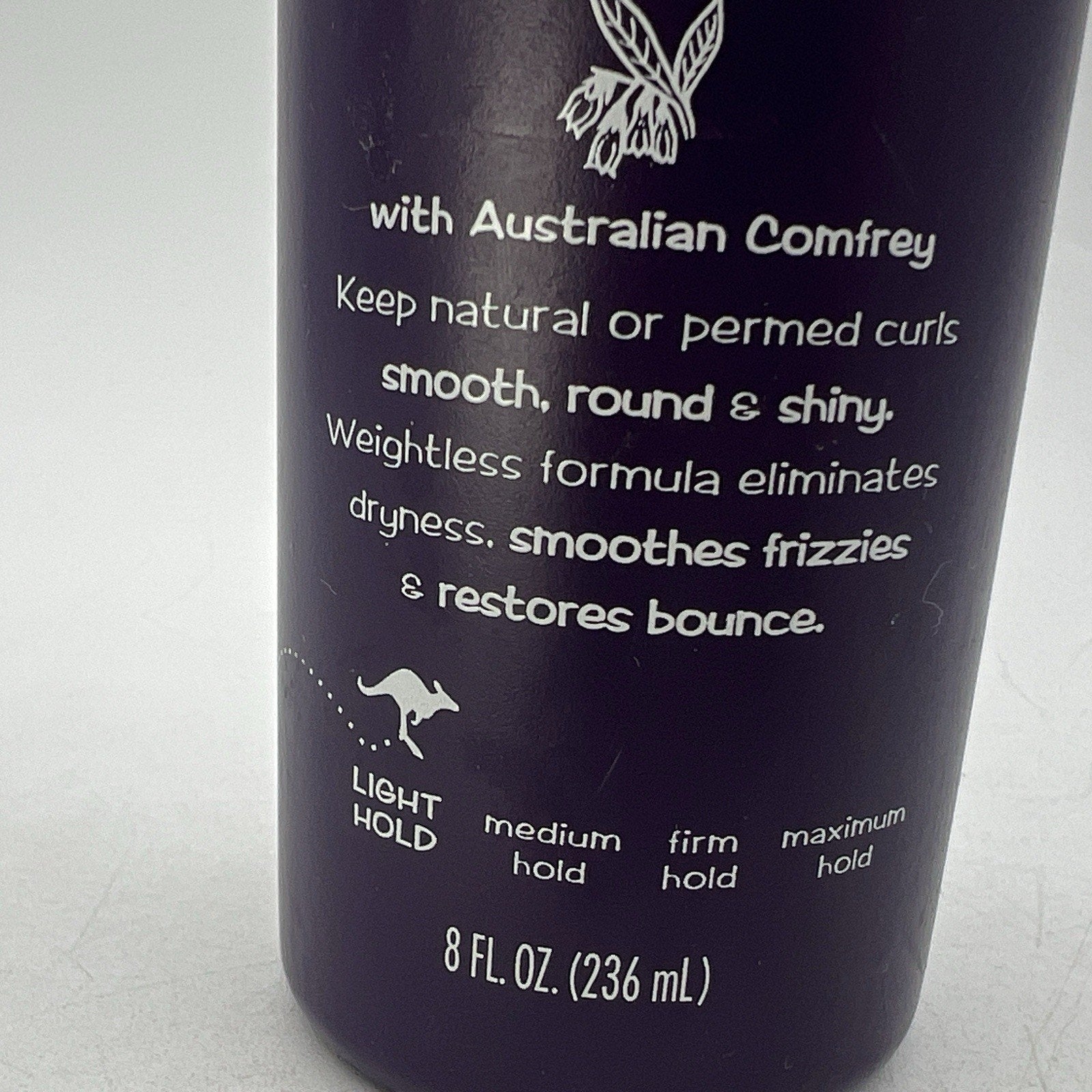 Vtg 1990s Aussie Smoothly Curls & Curves LIGHT HOLD Spray GRAPE 8 oz 80% FULL