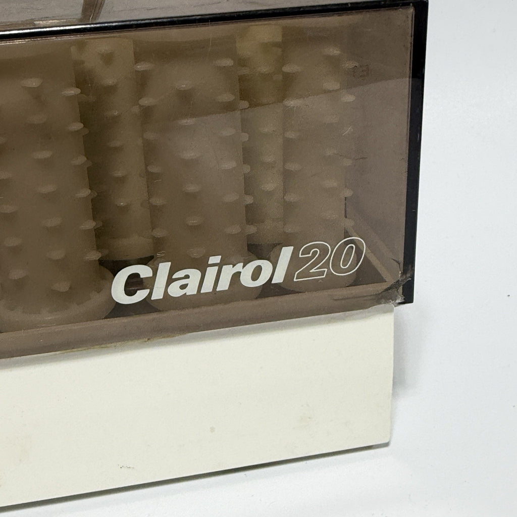 Vtg Clairol 20 Instant Hairsetter C 20 S-Z Curlers Rollers NO CLIPS Denmark