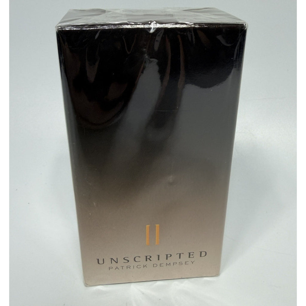 Avon Patrick Dempsey UNSCRIPTED II Eau de Toilette Spray 2.5 oz Discontinued NEW