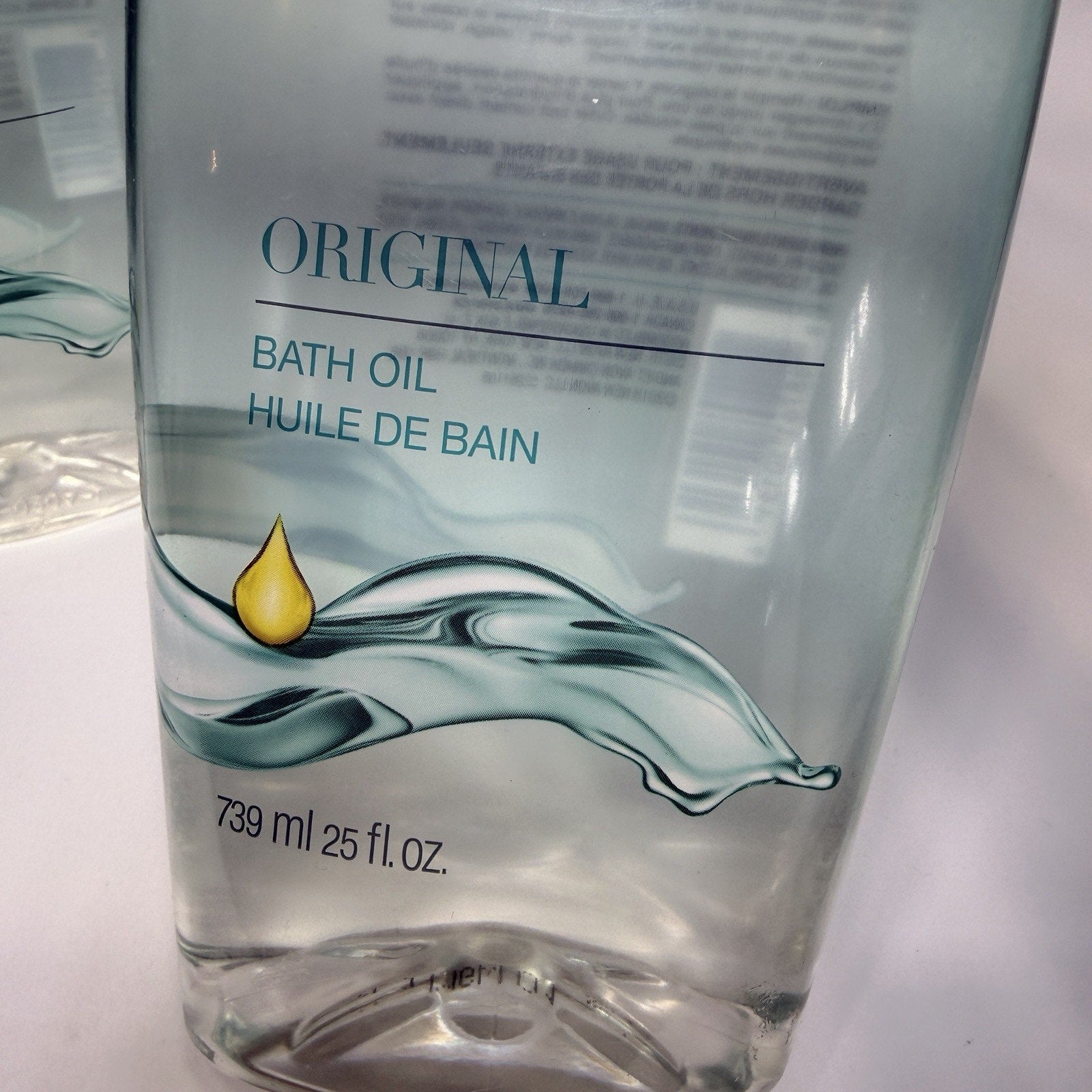 Lot 3 AVON Skin So Soft Original Bath Oil Bonus Size 25 oz Jojoba Oil SEALED