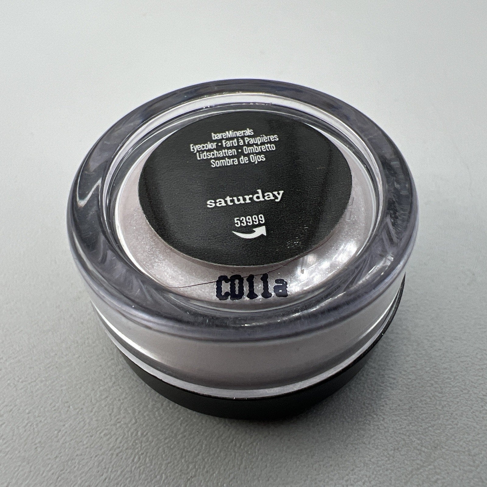 bareMinerals EyeColor Shadow SATURDAY Pink Shimmer .01 oz .28 g NEW