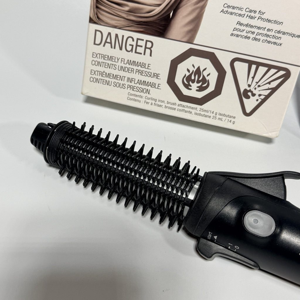 Braun Smooth Styler 3589 Hair Curling Tongs Cordless Gas Powered Complete