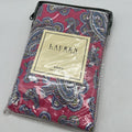 Ralph Lauren Studio Paisley AZALEA Pink KING Pillow Sham NEW