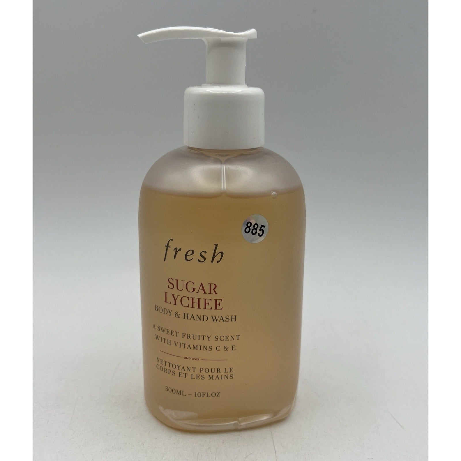 Sugar Lychee by Fresh for Women 10 oz Body Wash Hand Soap Pump NEW