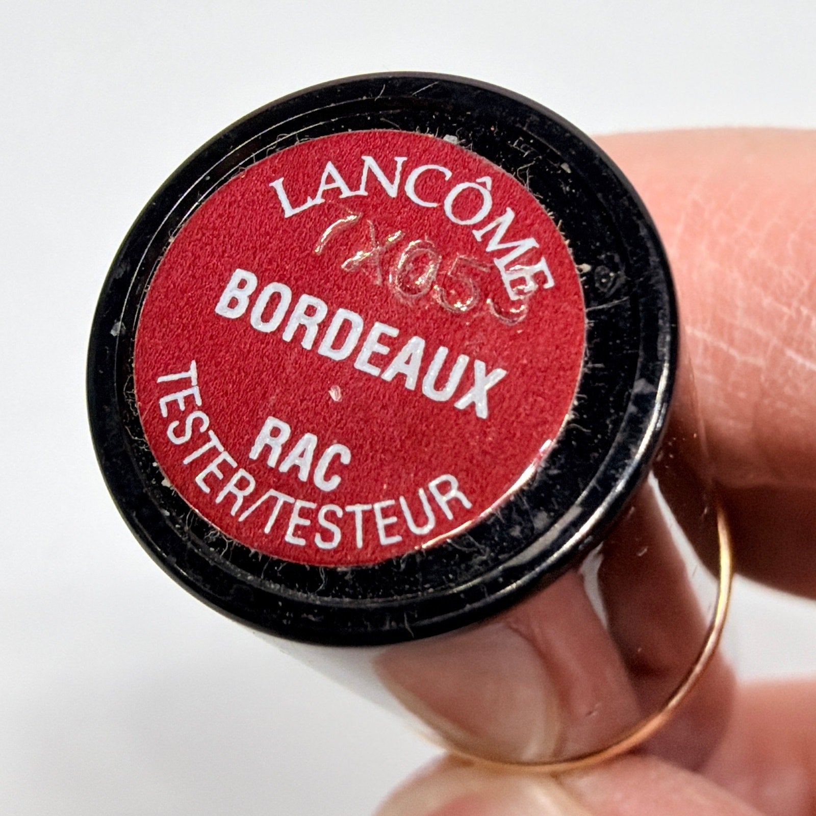 Lancome Bordeaux Lipstick Discontinued Tester AS-IS