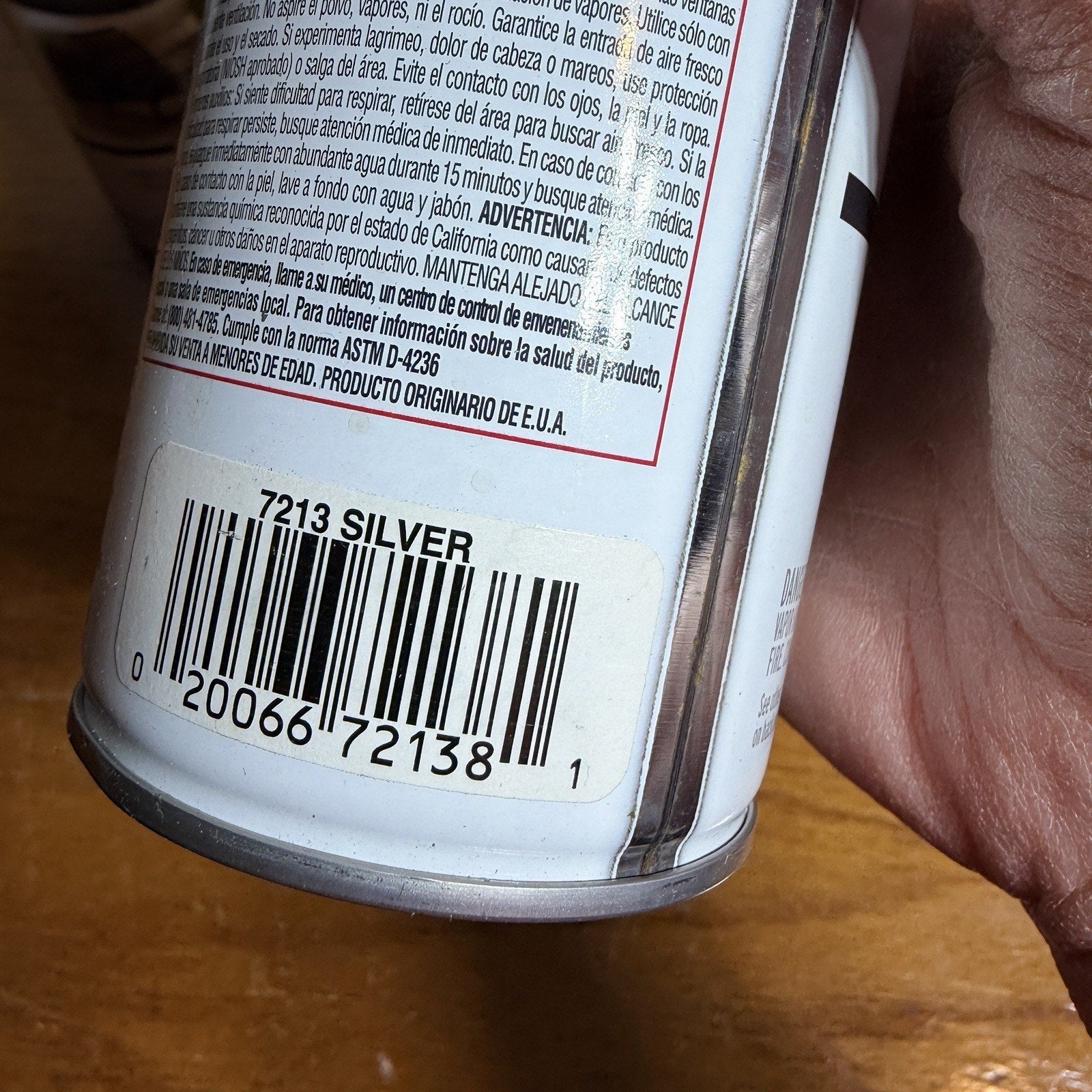 Lot 3 Stops Rust Hammered Spray Paint 12 oz, Silver Metallic 7213 Discontinued