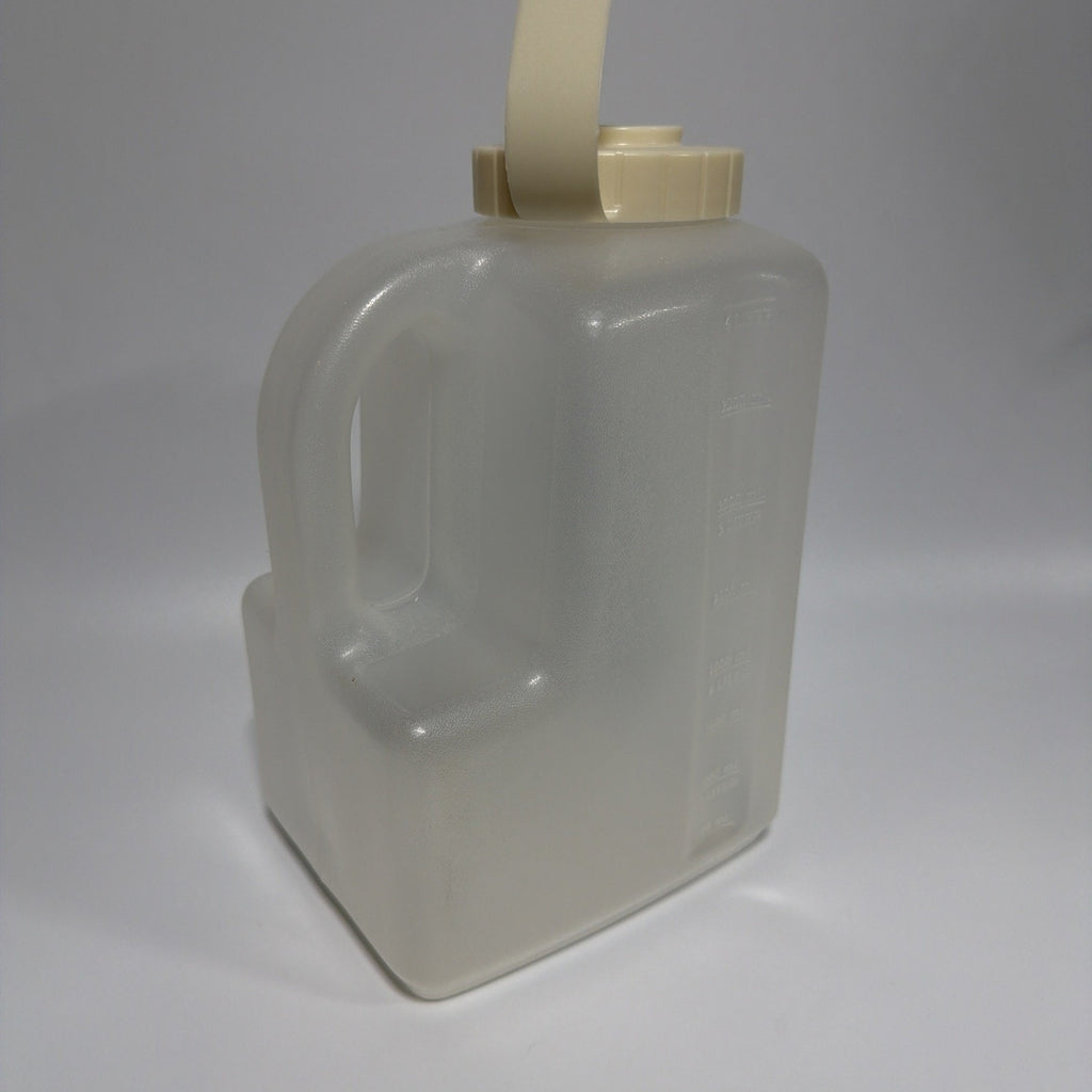 Vtg Rubbermaid Servin Saver 1 Gallon 4 Qt Jug Pitcher Flip Top Almond Lid 0231