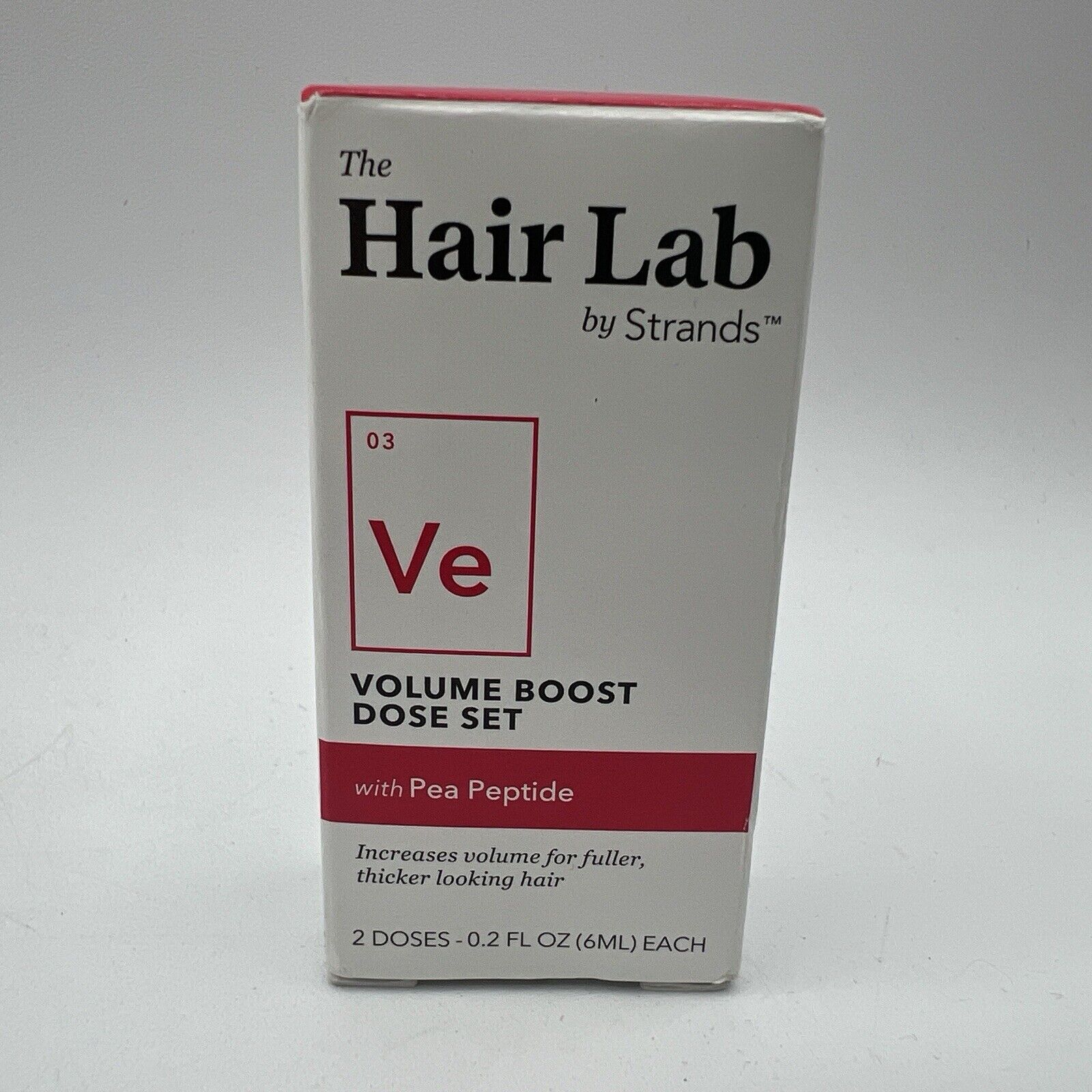 The Hair Lab by Strands Ve Volume Boost Dose Set With Pea Peptide .2 fl oz