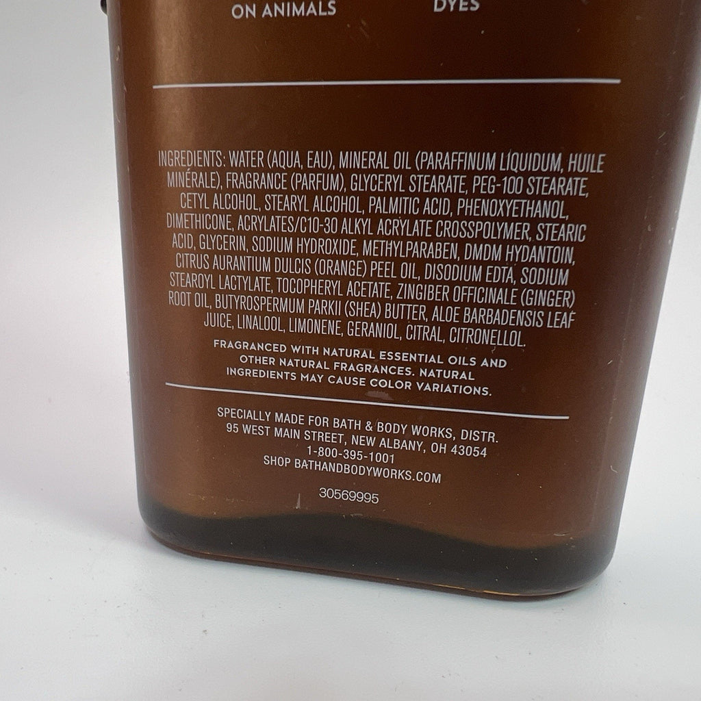 Bath & Body Works Aromatherapy Energy Orange Ginger Lotion 6.5 oz Discontinued