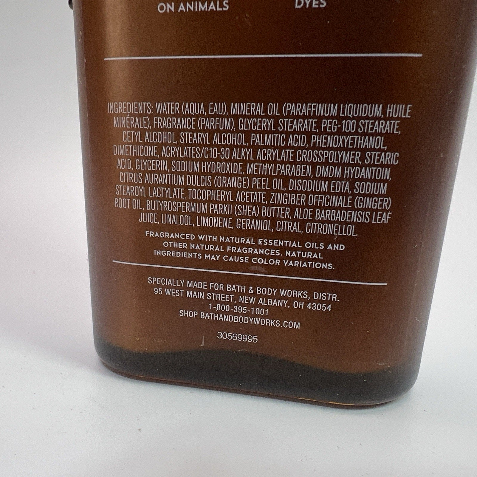Bath & Body Works Aromatherapy Energy Orange Ginger Lotion 6.5 oz Discontinued