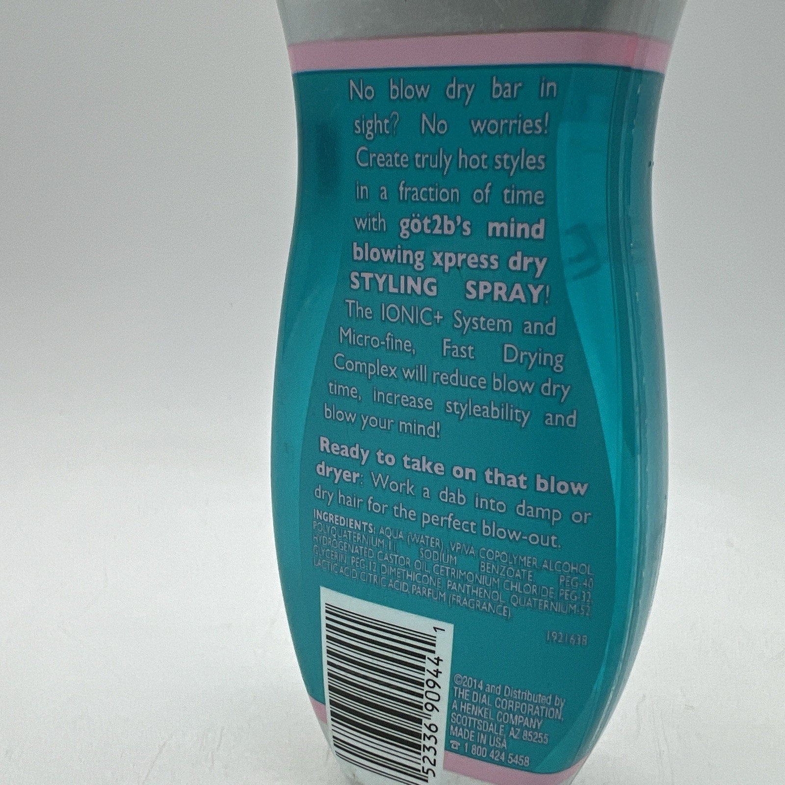 Got2B Schwarzkopf Hairspray Mind Blowing Ionic Power Xpress Dry Styling Spray