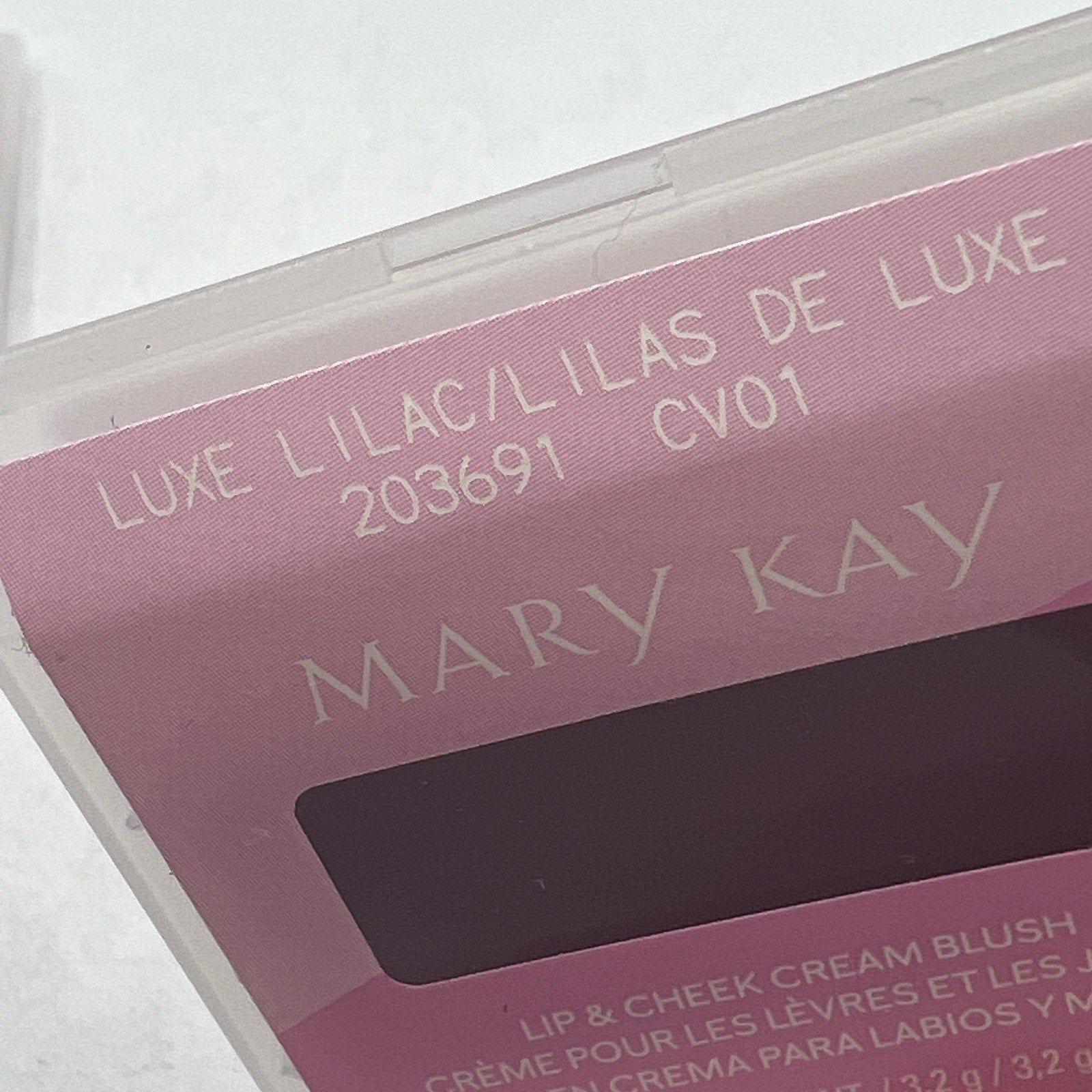 2 Mary Kay Fresh Lip Cheek Cream Blush LUXE LILAC .11 oz FULL SIZE 203691 NEW