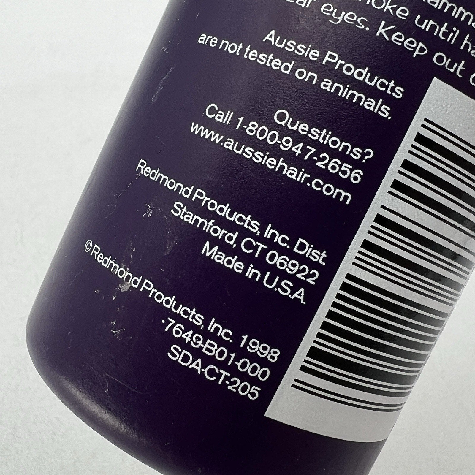 Vtg 1990s Aussie Smoothly Curls & Curves LIGHT HOLD Spray GRAPE 8 oz 80% FULL
