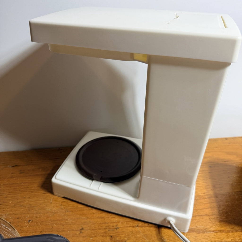 Vintage Mr Coffee 12 Cup Coffee Maker SRX-20 Red LED Digital Display 1990s Works