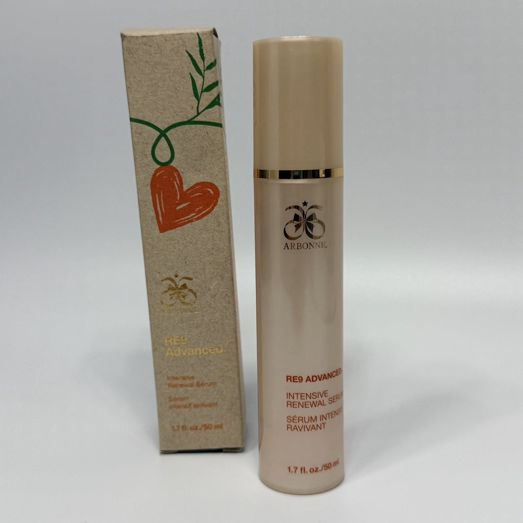 Arbonne RE9 Advanced Intensive Renewal Serum Large Size 1.7oz NEW