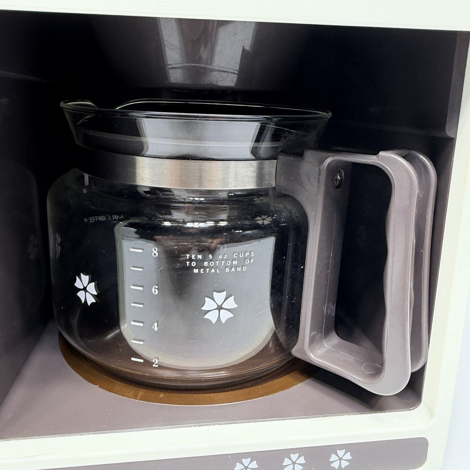 Vtg Mr Coffee Under The Cabinet 10 Cup Coffee Maker UTC-100 Space Saver Brown