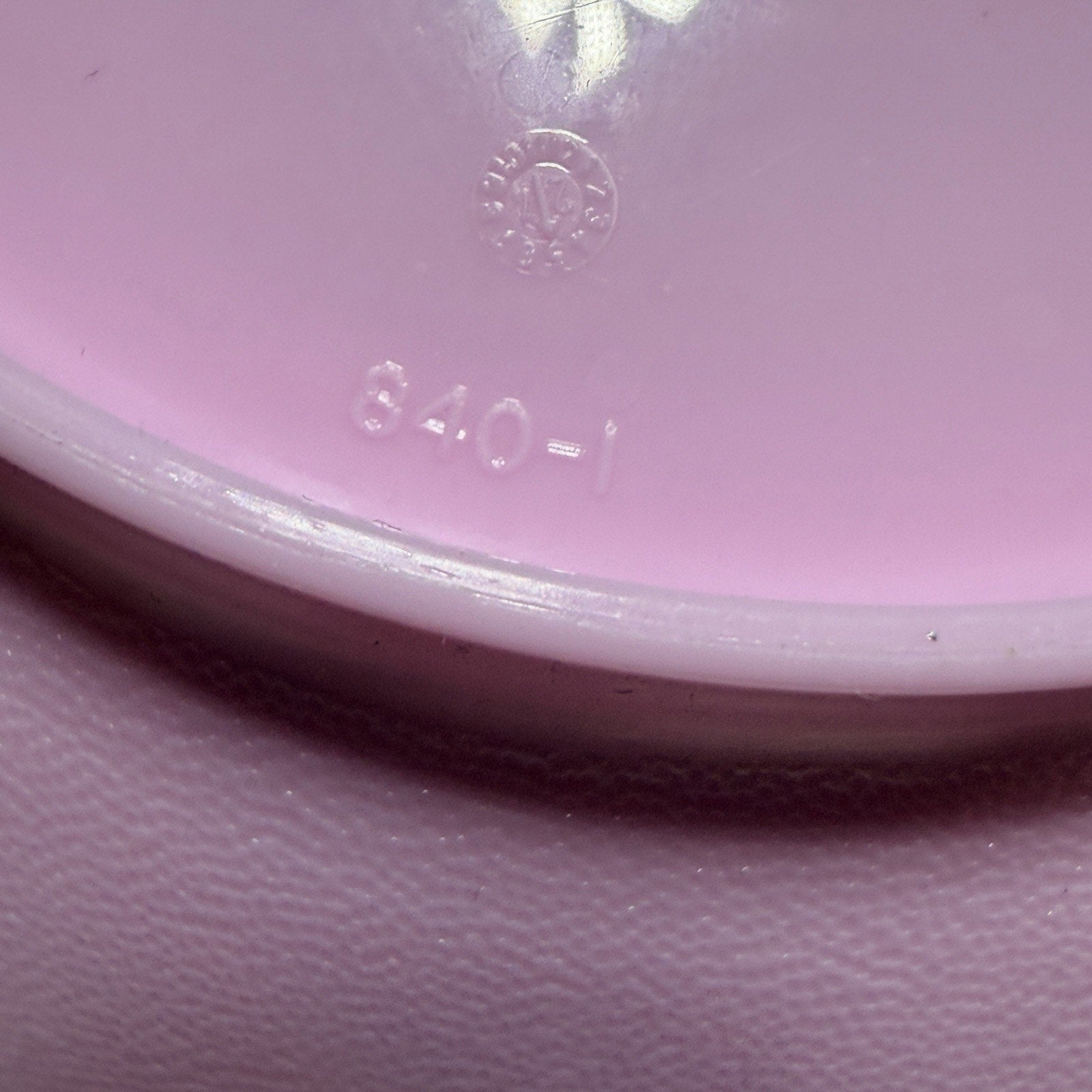Tupperware Servalier Bowl Candy Pink with Lid 3.5 cup 840-1