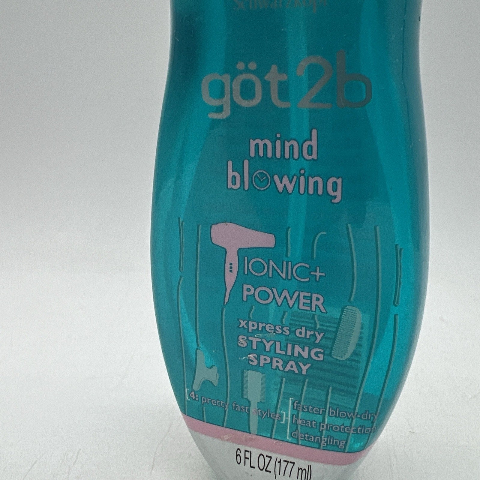 Got2B Schwarzkopf Hairspray Mind Blowing Ionic Power Xpress Dry Styling Spray