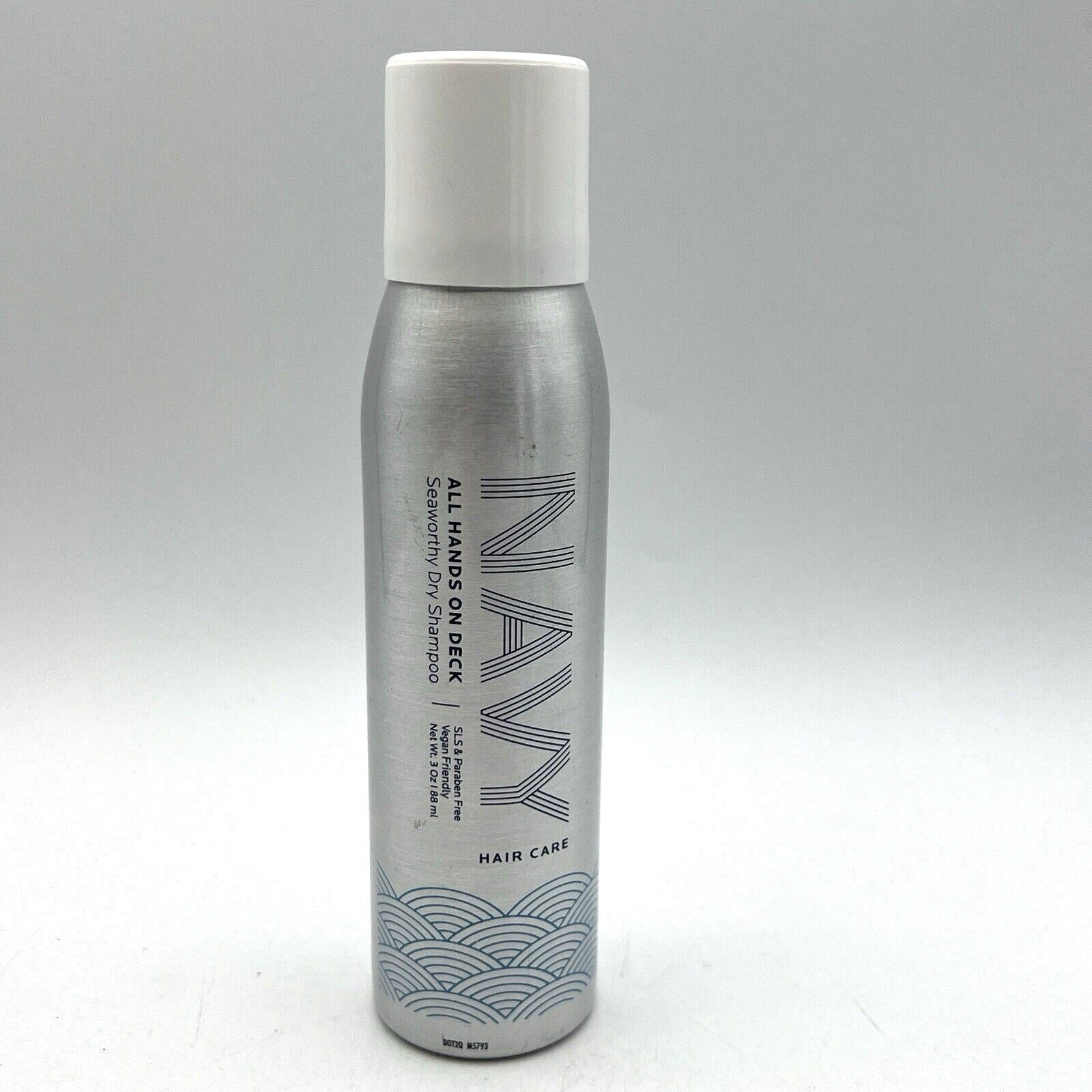 NAVY All Hands on Deck Seaworthy Dry Shampoo 3 oz NEW