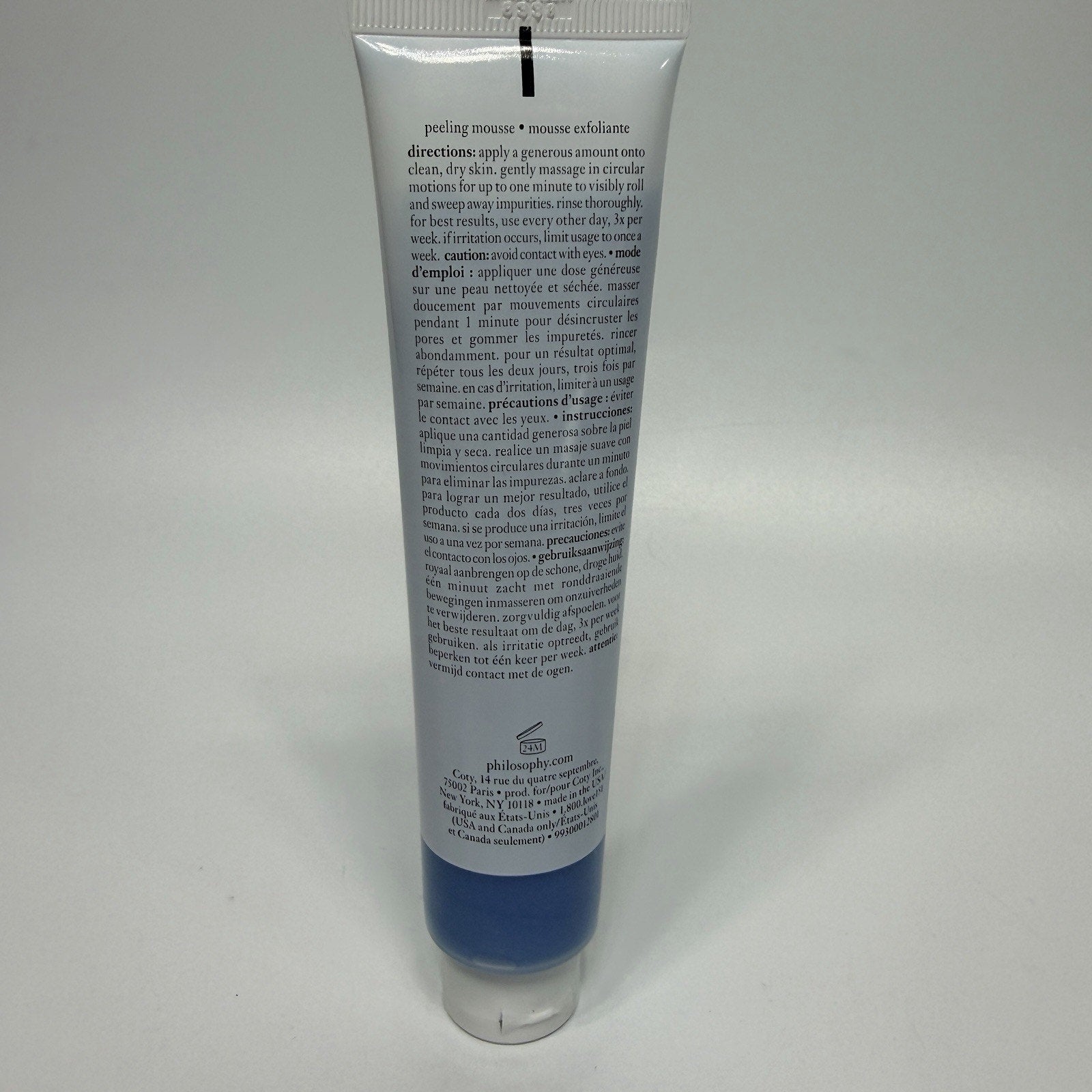 Philosophy Renewed Hope In A Jar Peeling Mousse Instant Glow Facial 2.5 oz NEW