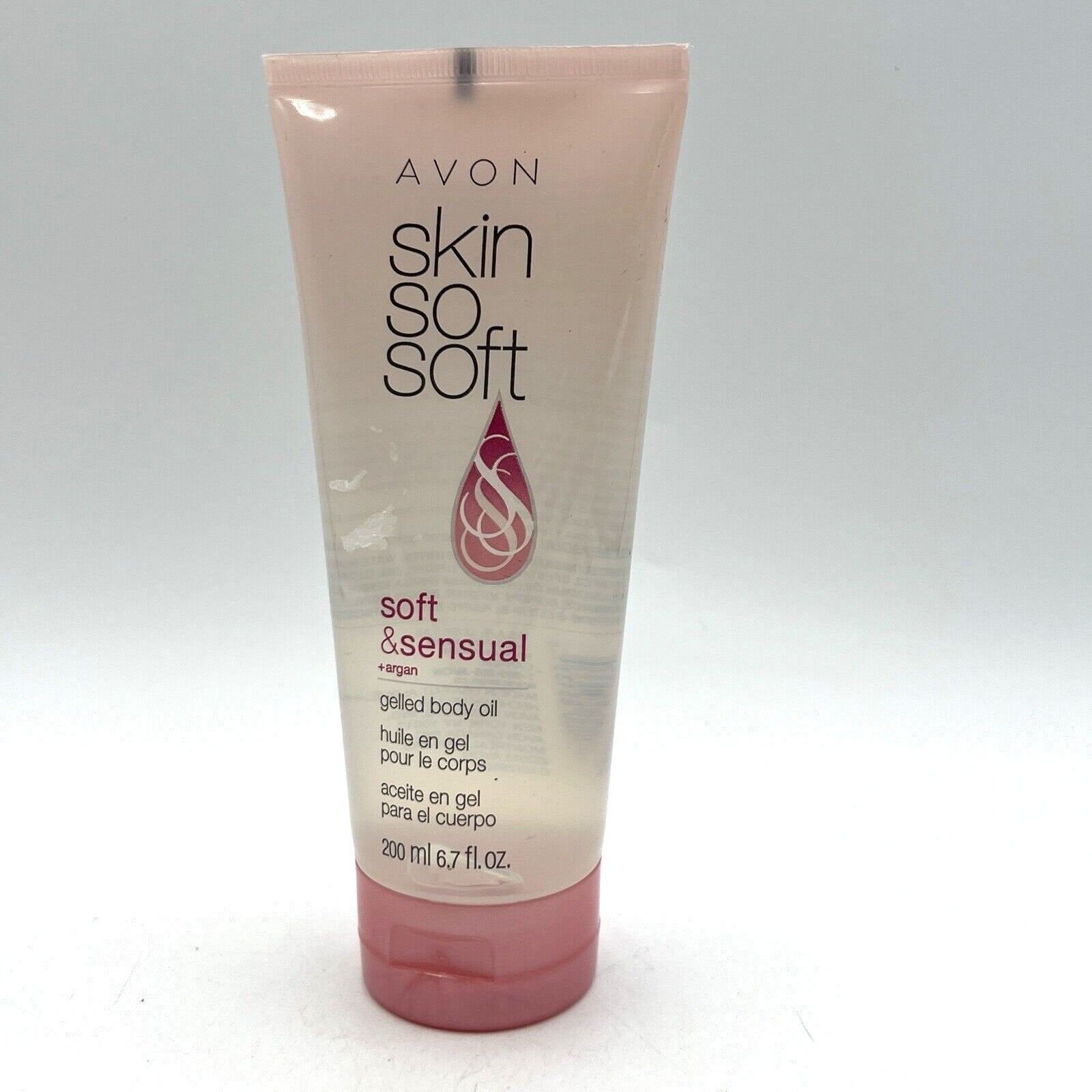 Avon Skin So Soft & Sensual Gelled Body Oil 6.76 fl oz Argan Oil NEW