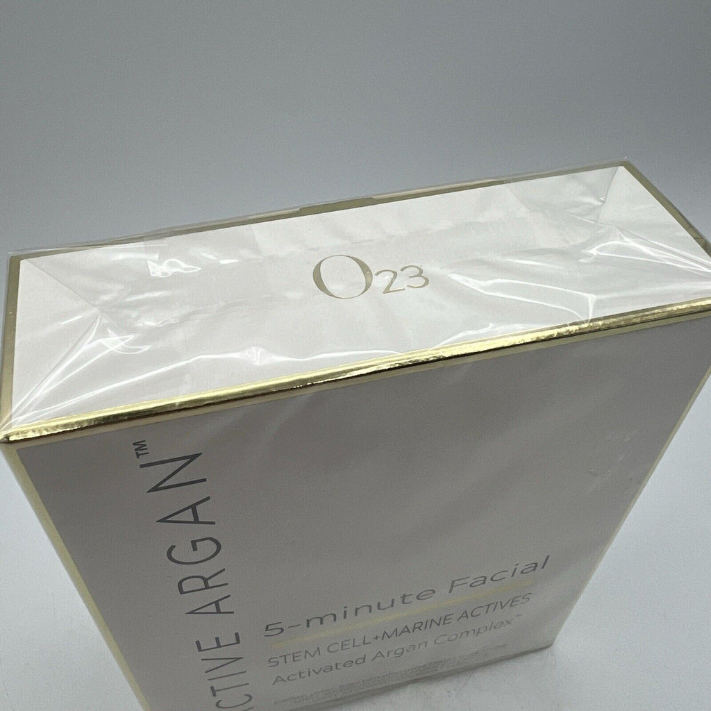Active Argan Stem Cell Marine Actives 3 Layer 5 Minute Facial Kit Italy NEW