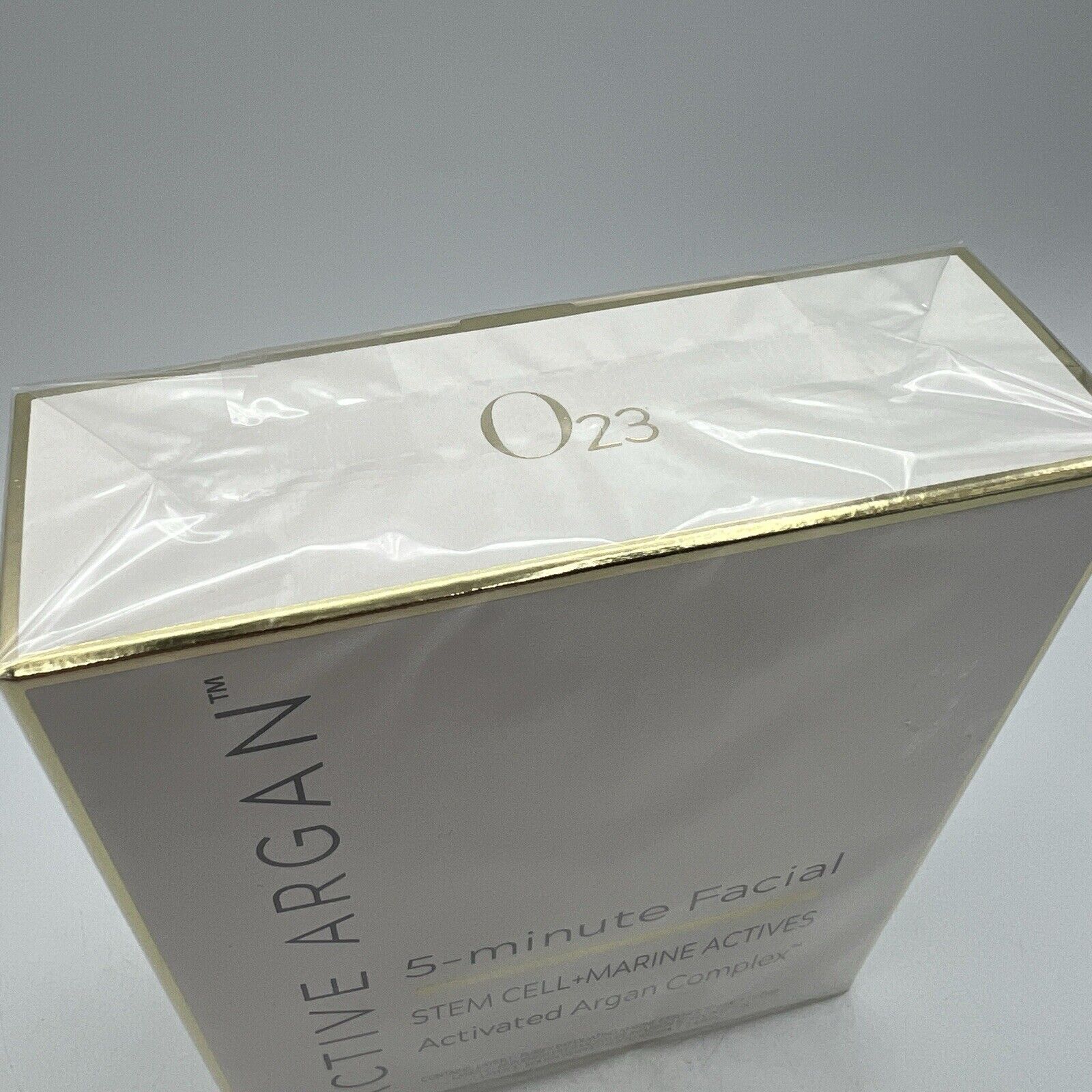 Active Argan Stem Cell Marine Actives 3 Layer 5 Minute Facial Kit Italy NEW