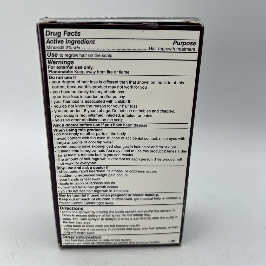 NEW Keranique Hair Regrowth Treatment 2% Minoxidil One Month Supply EXP 3/2024