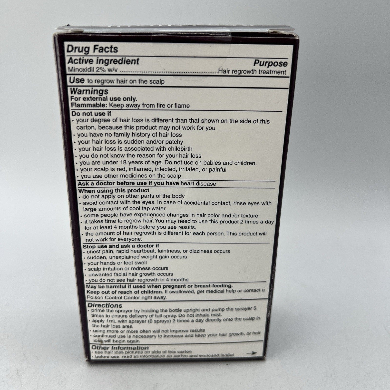 NEW Keranique Hair Regrowth Treatment 2% Minoxidil One Month Supply EXP 3/2024