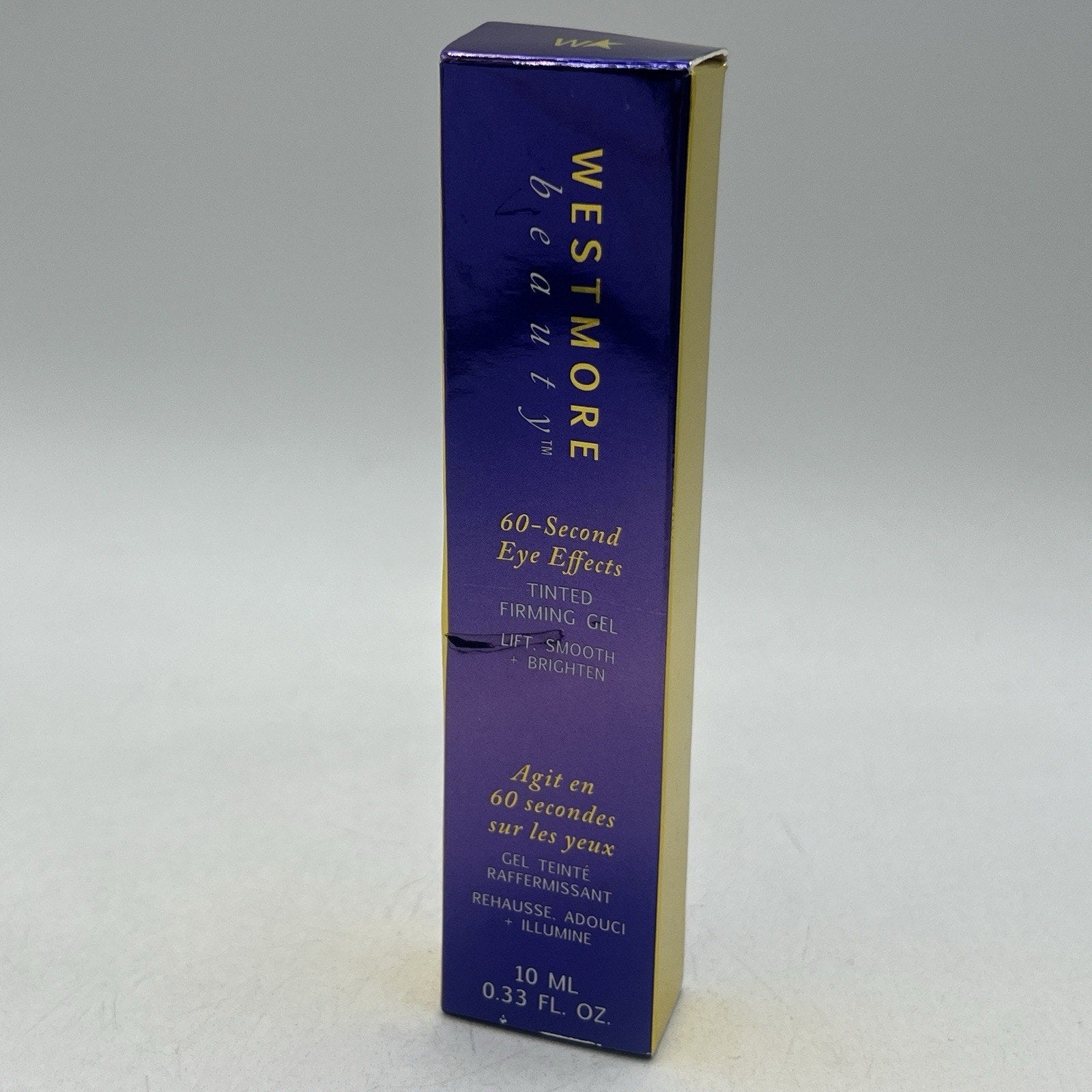 Westmore Beauty 60 Second Eye Effects Tinted Firming Gel Lift .33oz SEALED