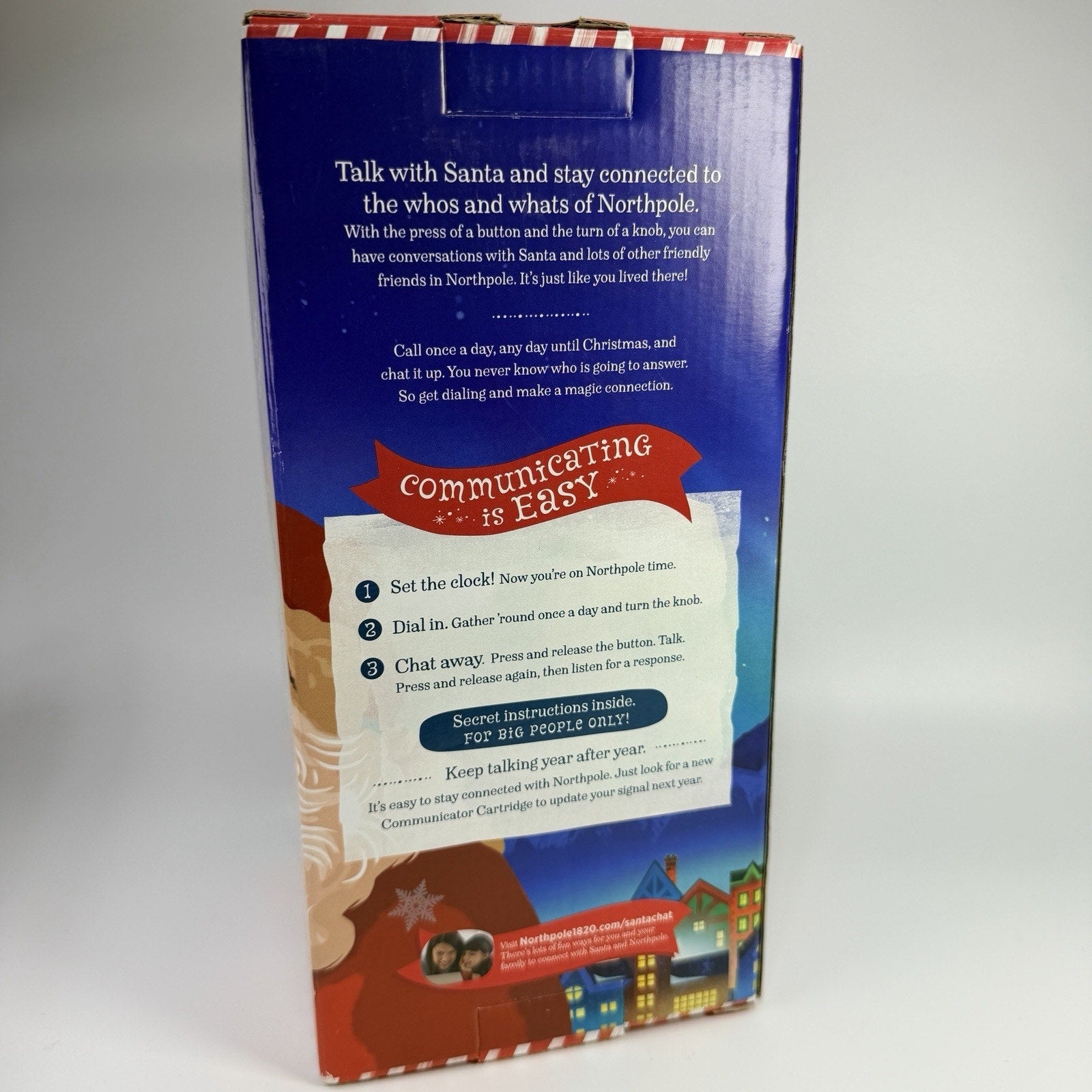 Hallmark North Pole Communicator Microphone Talk Santa & Elves 1226