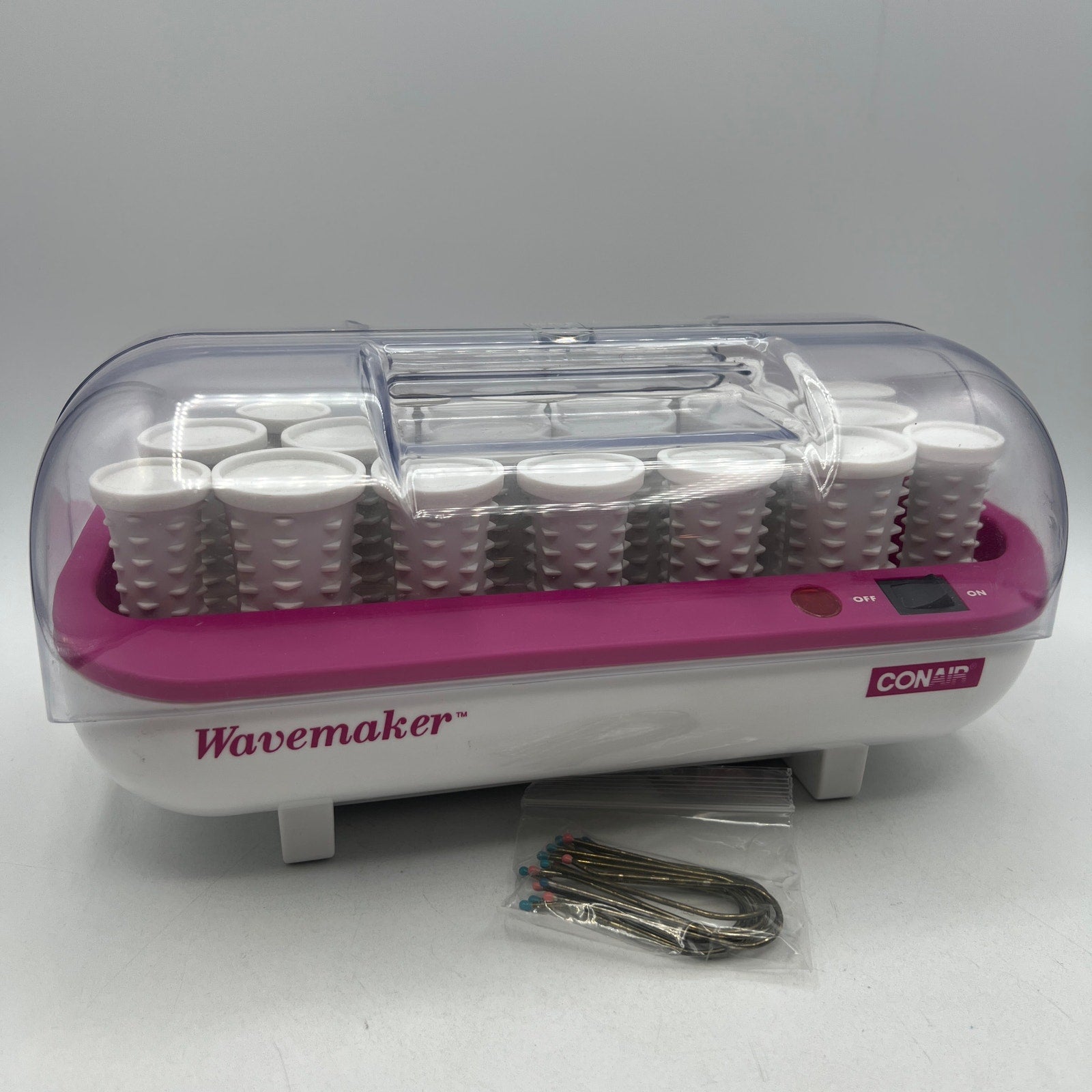 Conair Wavemaker Quality Hot Rollers Curlers 9 Pins Cheer Pageant HS16X AS-IS