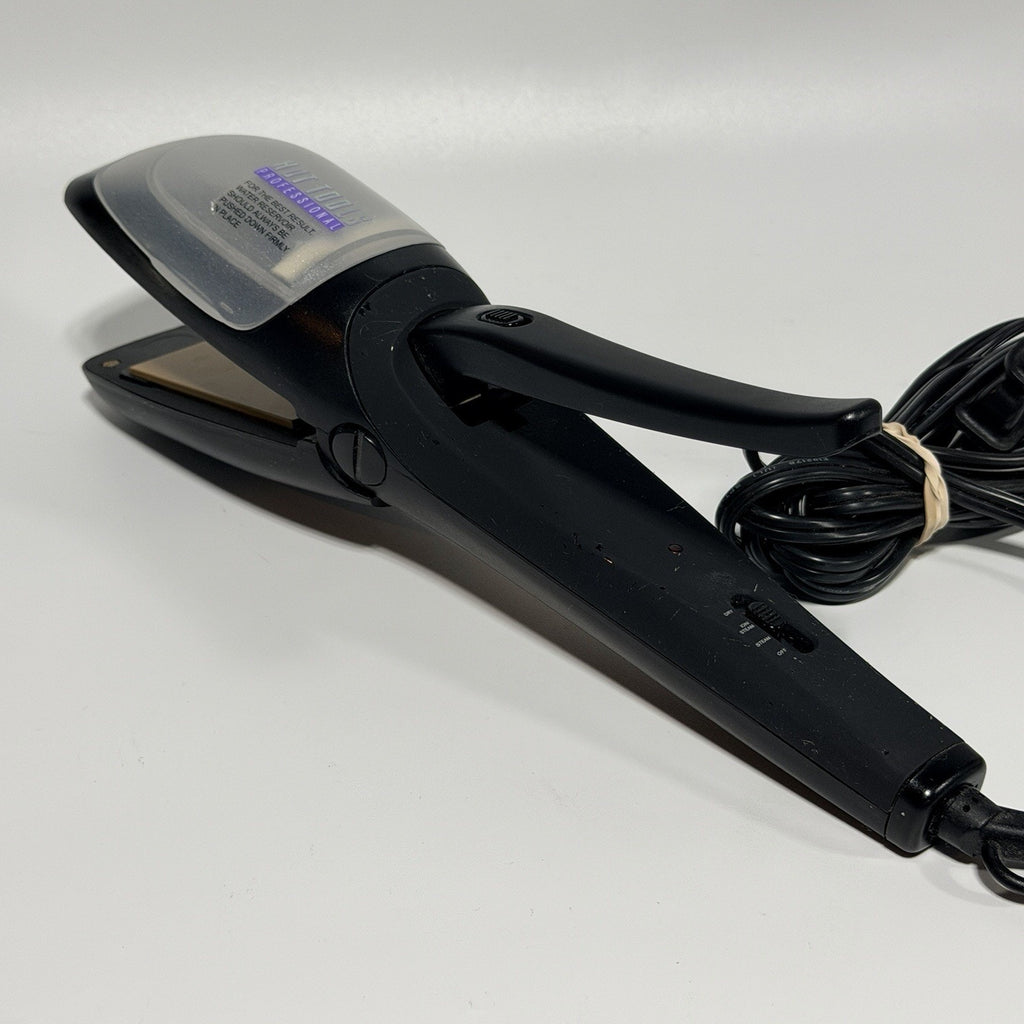 Hot Tools Ceramic Ion Steam Flat Iron Model 1186 RARE