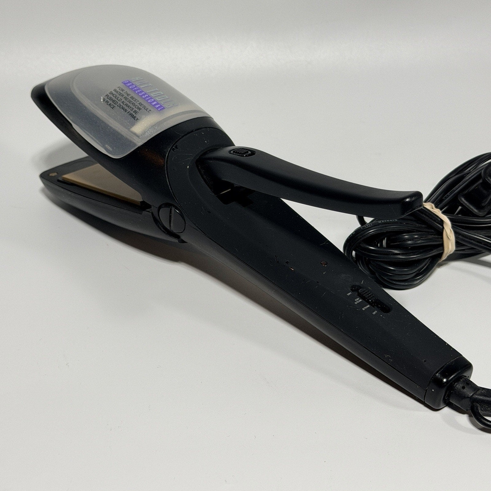 Hot Tools Ceramic Ion Steam Flat Iron Model 1186 RARE