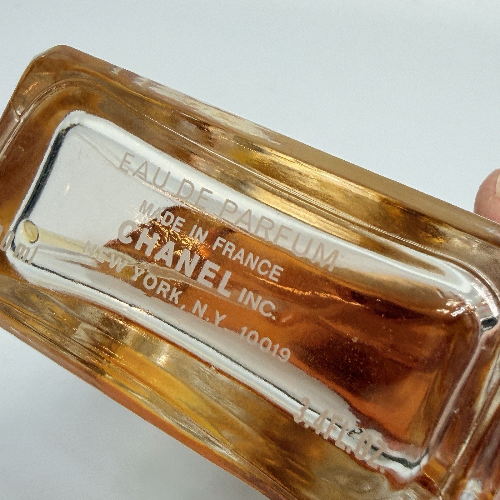 Chanel No. 5 Paris Eau De Parfum Spray Perfume 3.4 oz/100 ml 70% Full